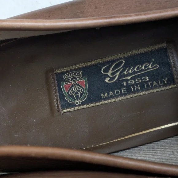 Gucci Horsebit Loafers Brown Men 10.5 Leather - Picture 3 of 16